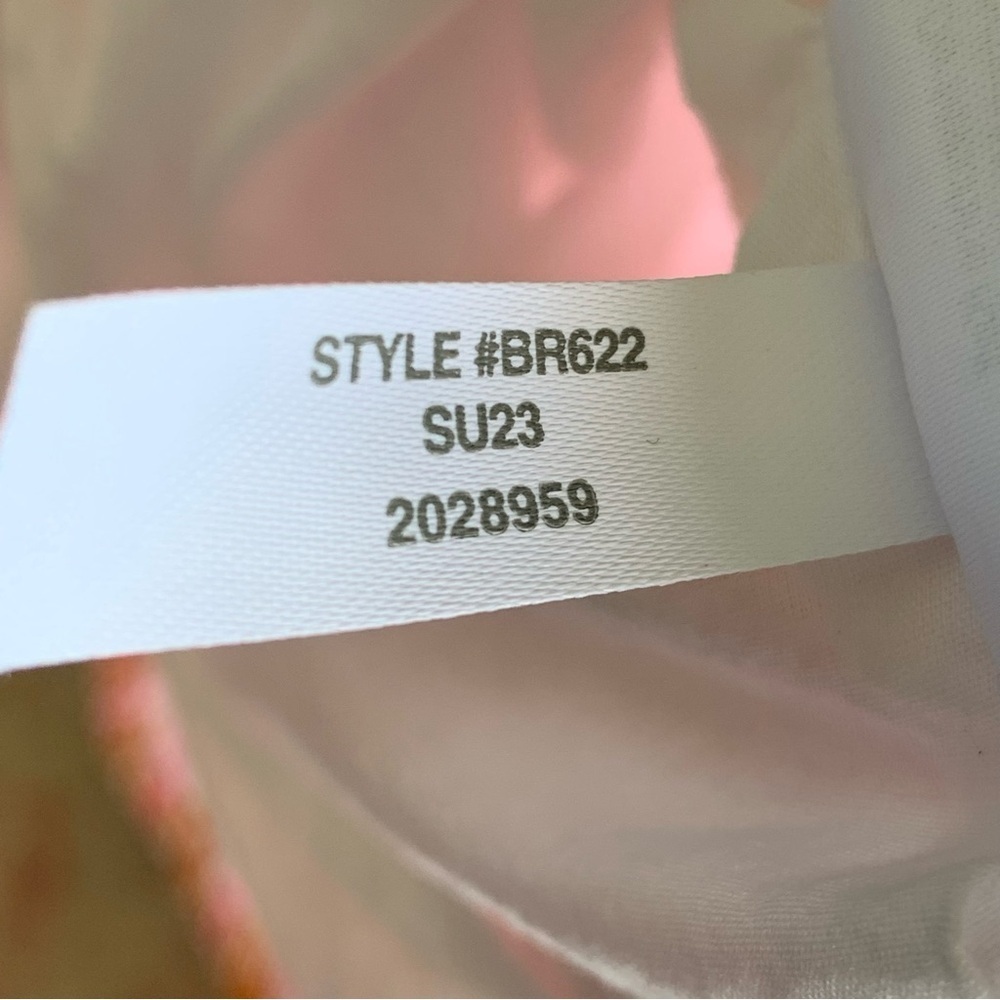 J. Crew Pink Orange Mini Dress Ruffle Sleeve Women’s Size 3X Style BR622 - Picture 9 of 9